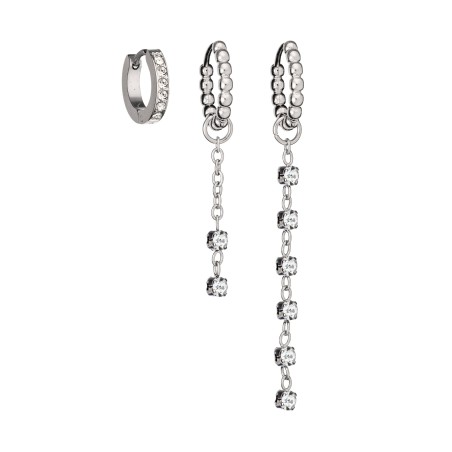 Brincos Anjewels Beautiful com Cristais AB.EP027