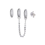 Brincos Anjewels Beautiful com Cristais AB.EP028