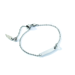 Pulseira com Chapa Love is...AL.BLIS02S