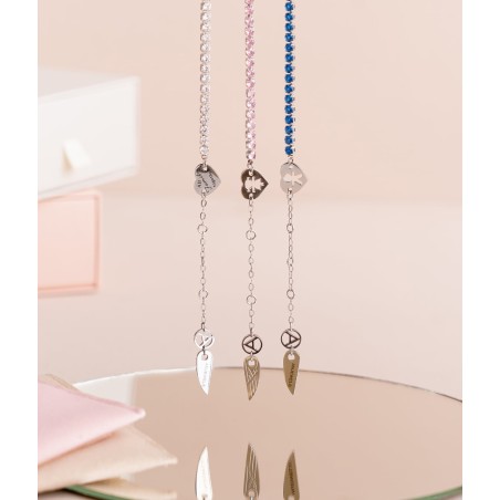 Pulseira Anjewes Lost In You Cristais Azuis AL.BLIYMBL