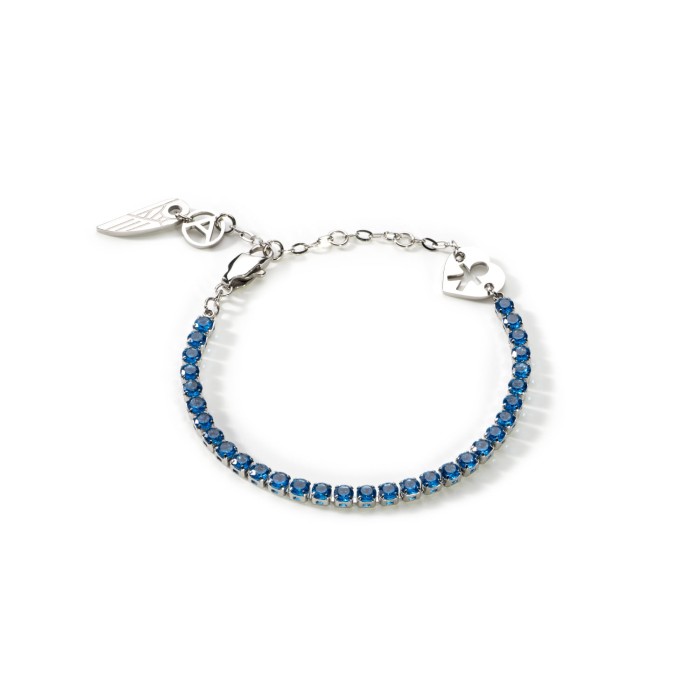 Pulseira Anjewes Lost In You Cristais Azuis AL.BLIYMBL