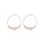 Brincos Alisia Argolas C/Pedras AL2547-ORO