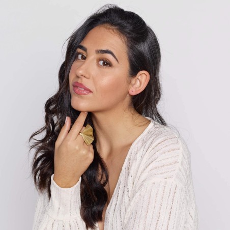 Anel SARA SOUSA PINTO Ginkgo Biloba AN.GB5PL