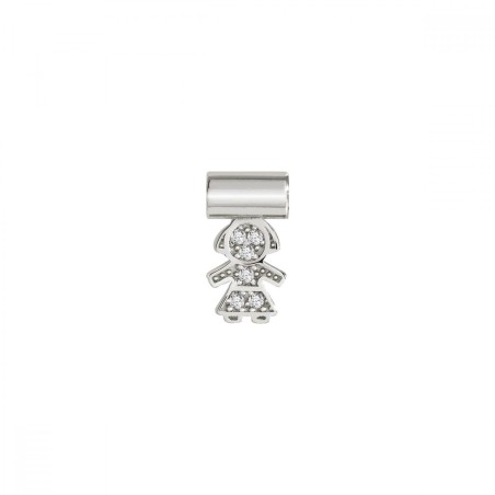 NNF, SEIMIA SYMBOLS (BABY GIRL), SILVER 147116/026