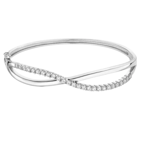 Pulseira Lotus Rigida com Infinito