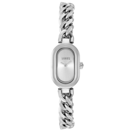 Relógio Oval Jóia com bracelete corrente 3000140300