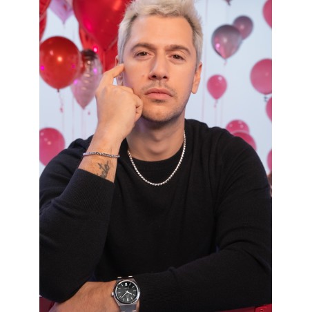 Colar 2 em 1 One Men Timeless Steel OAMN4101SS