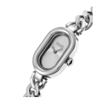 Relógio Oval Jóia com bracelete corrente 3000140300