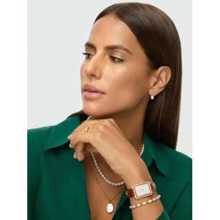 Brincos One Senhora Iconic Pearl OJEEP16G