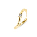 Anel One Infinity Solitaire Gold OJIFR02G