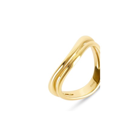 Anel Infinity Double Gold OJIFR04G