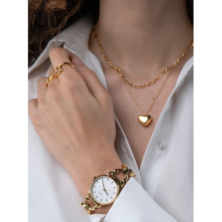 Anel Infinity Double Gold OJIFR04G