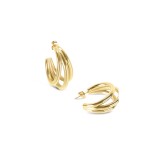 Brincos One Luminous Triple Gold OJLE02G