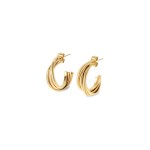 Brincos One Senhora Luminous Solid Gold OJLE03G