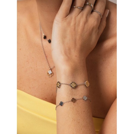 Pulseira One Lucky Flower OJLFB04SG