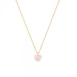 Colar One Neckmess Heart Pink OJNN23G