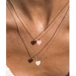 Colar One Neckmess Heart Pink OJNN23G