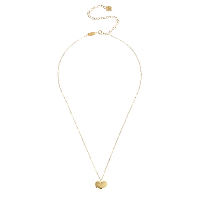 Colar One Neckmess Heart Big Gold OJNN27G
