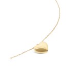 Colar One Neckmess Heart Big Gold OJNN27G