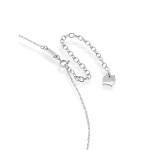 Colar One Neckmess Heart Big Silver OJNN29S