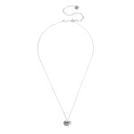 Colar One Neckmess Heart Big Silver OJNN29S