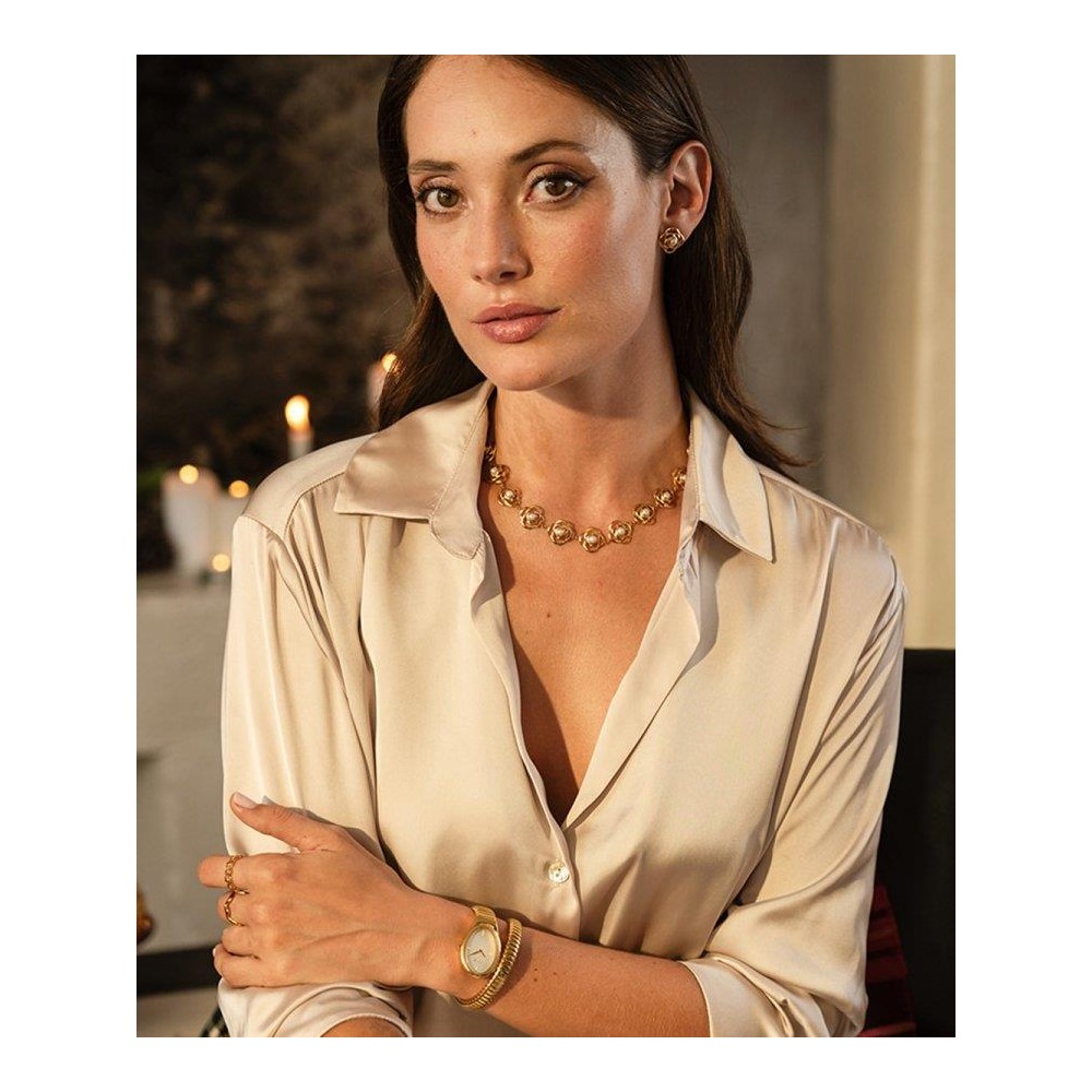 Relógio One Senhora Nouveau Gold OL9601BG42L