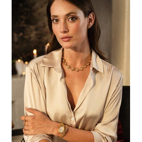 Relógio One Senhora Nouveau Gold OL9601BG42L