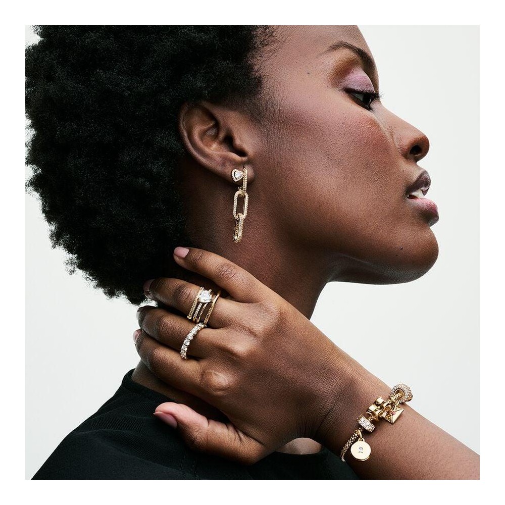 Anel Pandora Pavé Azul 162528C01-52