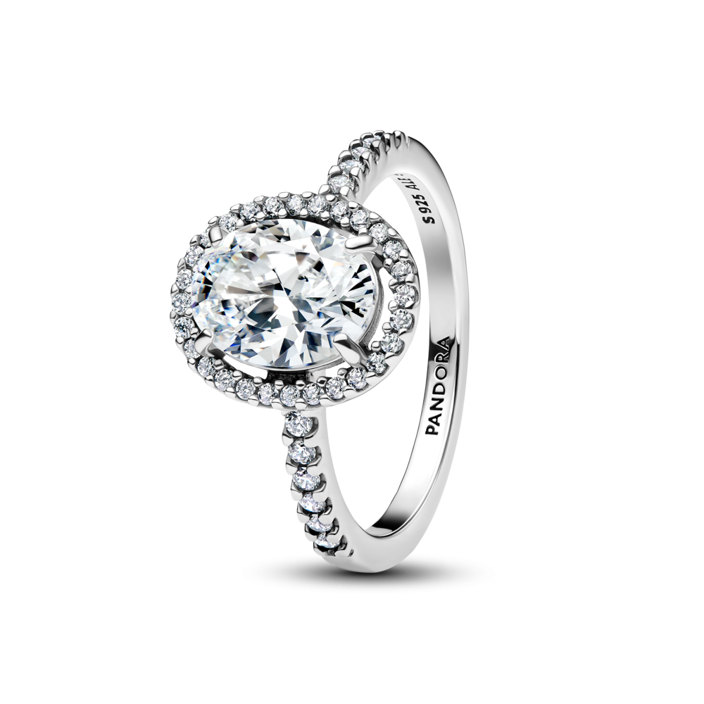 Anel Statement Auréola Oval Brilhante 193777C01-52