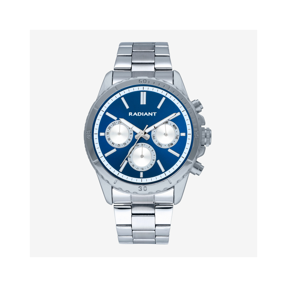 Relógio Radiant Tech Homem Blue/Silver RA640701
