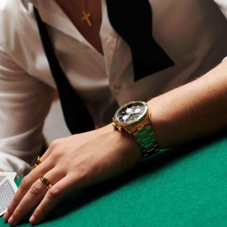 Relógio Radiant Tech Homem Gold RA640704