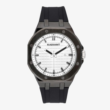 Relógio Radiant Leonardo Branco/Preto RA652201
