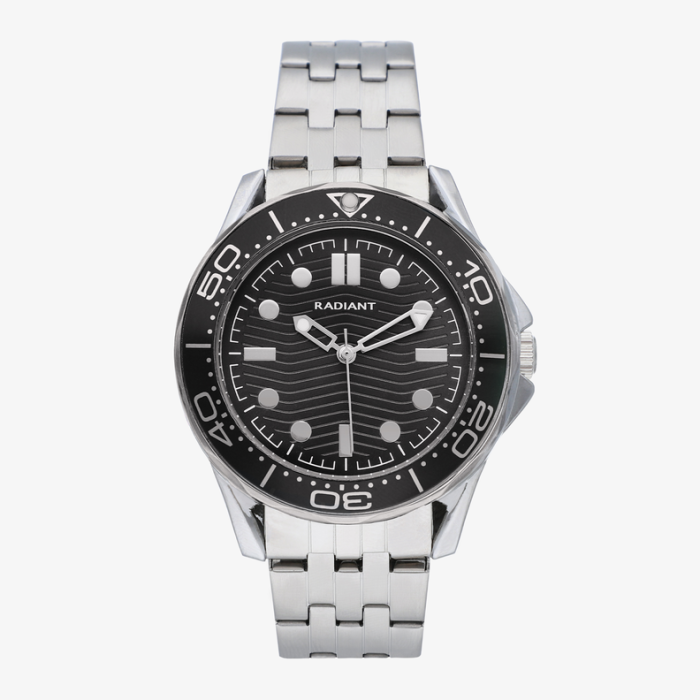 Relógio Radiant Chris Preto/Prateado RA653202