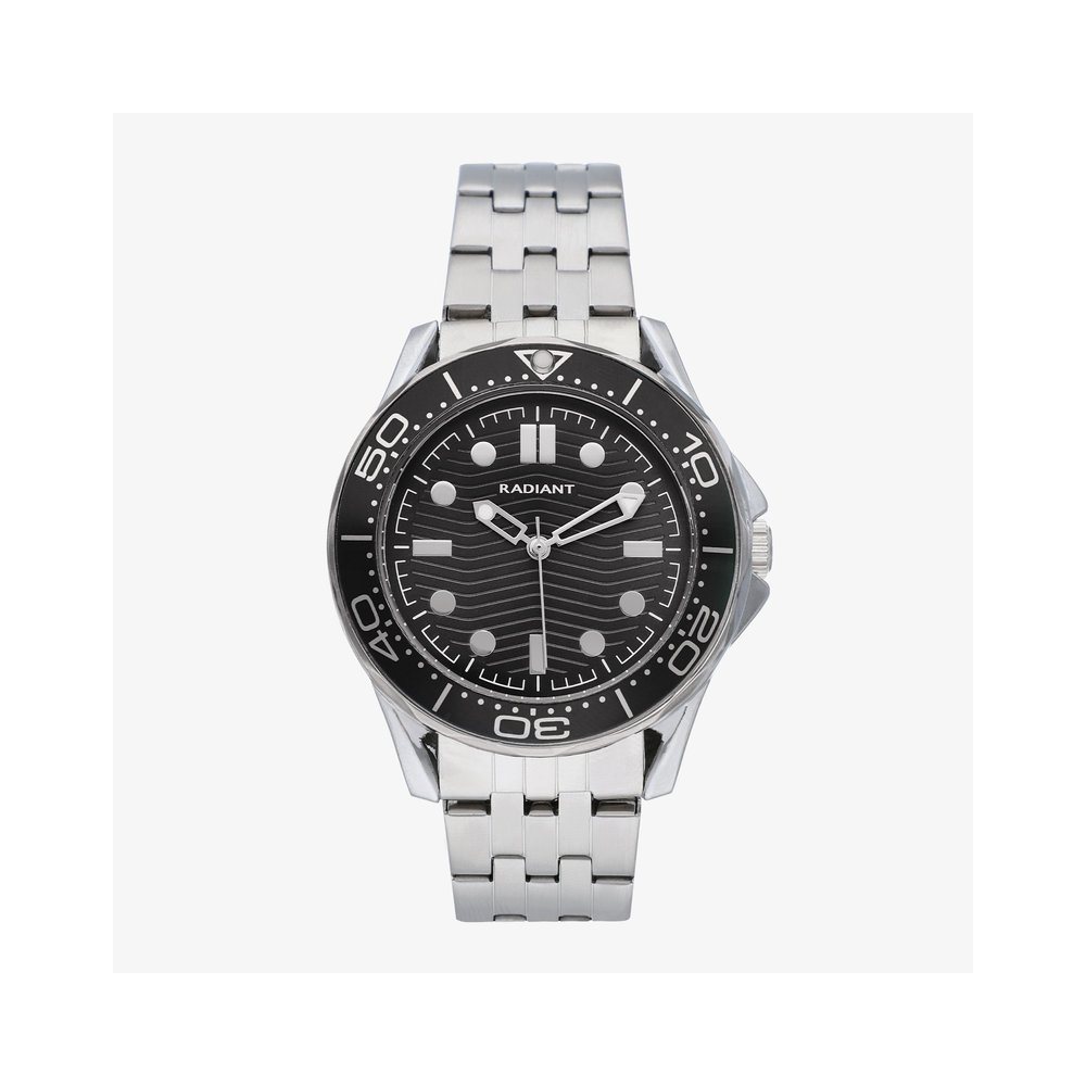 Relógio Radiant Chris Preto/Prateado RA653202