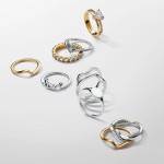 Anel Pandora Wave 163095C00-52