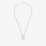 Colar Radiant Homem Piti Pendente Anel Prateado RH000119