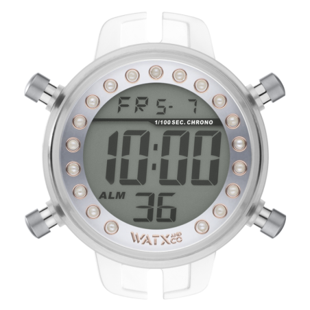 Digital Pearl / Silver / 40mm