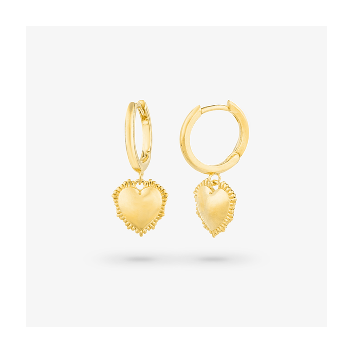 Brincos Radiant Dourados Sagrado Corazon RY000056