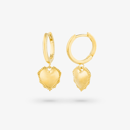 Brincos Radiant Dourados Sagrado Corazon RY000056