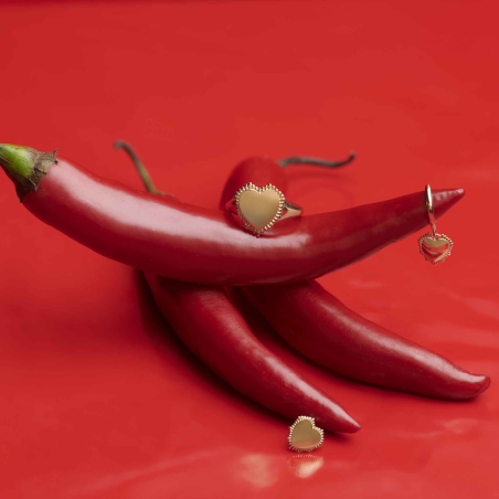 Brincos Radiant Dourados Sagrado Corazon RY000056