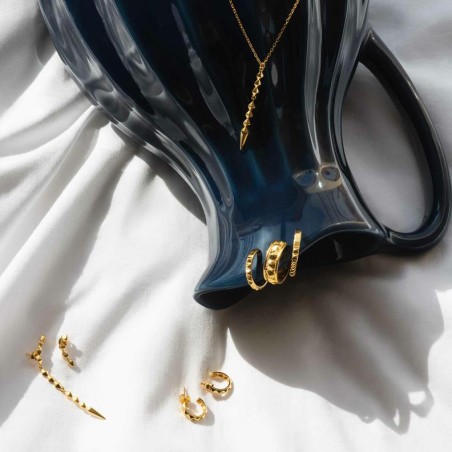 Brincos Radiant Dourados Mulher PUNK RY000214