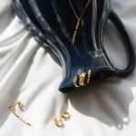 Brincos Radiant Dourados Mulher PUNK RY000214