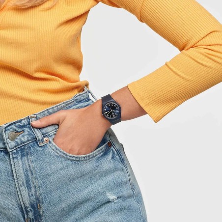 Relógio Swatch SIR BLUE - SO28N702