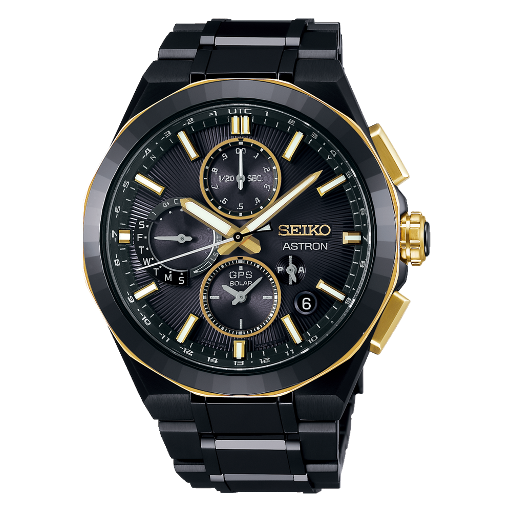 Relógio Seiko Astron GPS Solar 5X83 Titânio SSH156J1