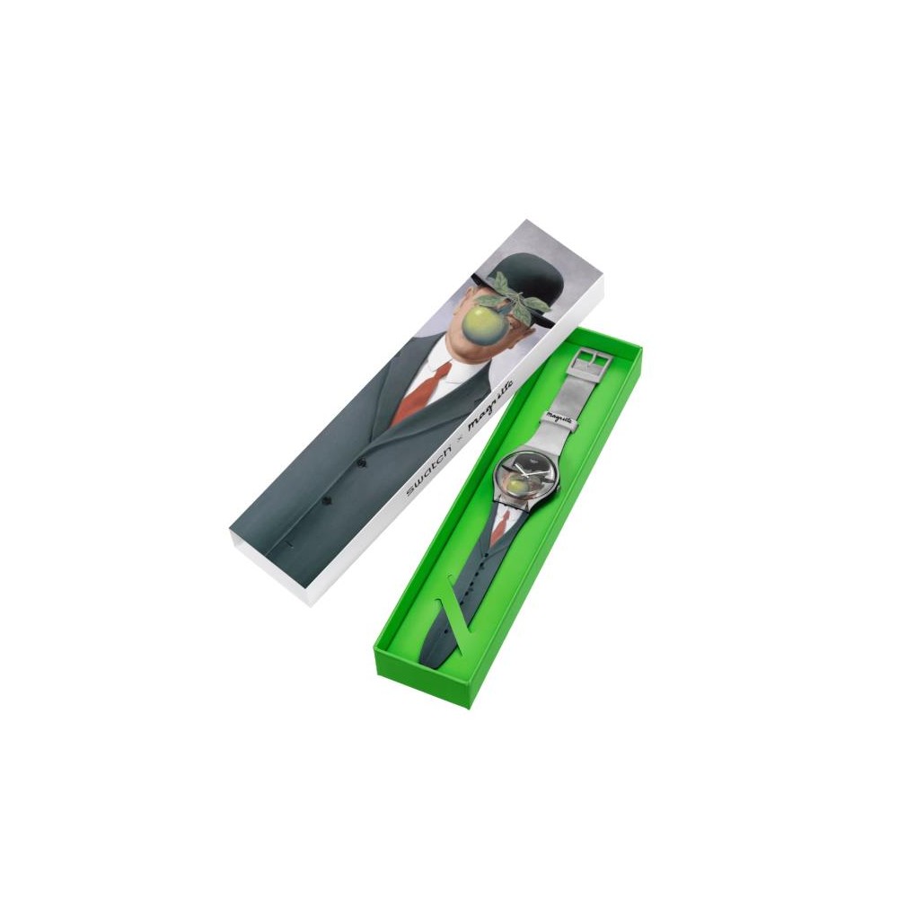 Relógio Swatch LE FILS DE L'HOMME BY RENE MAGRIT - SUOZ350