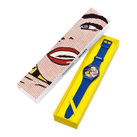 Relógio Swatch GIRL BY ROY LICHTENSTEIN - SUOZ352