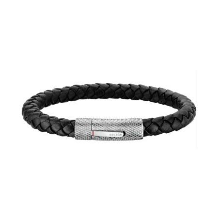 PULSEIRA, SECTOR, BANDY, PELE PRETA, 20,5CM