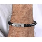 PULSEIRA, SECTOR, BANDY, PELE PRETA, 20,5CM