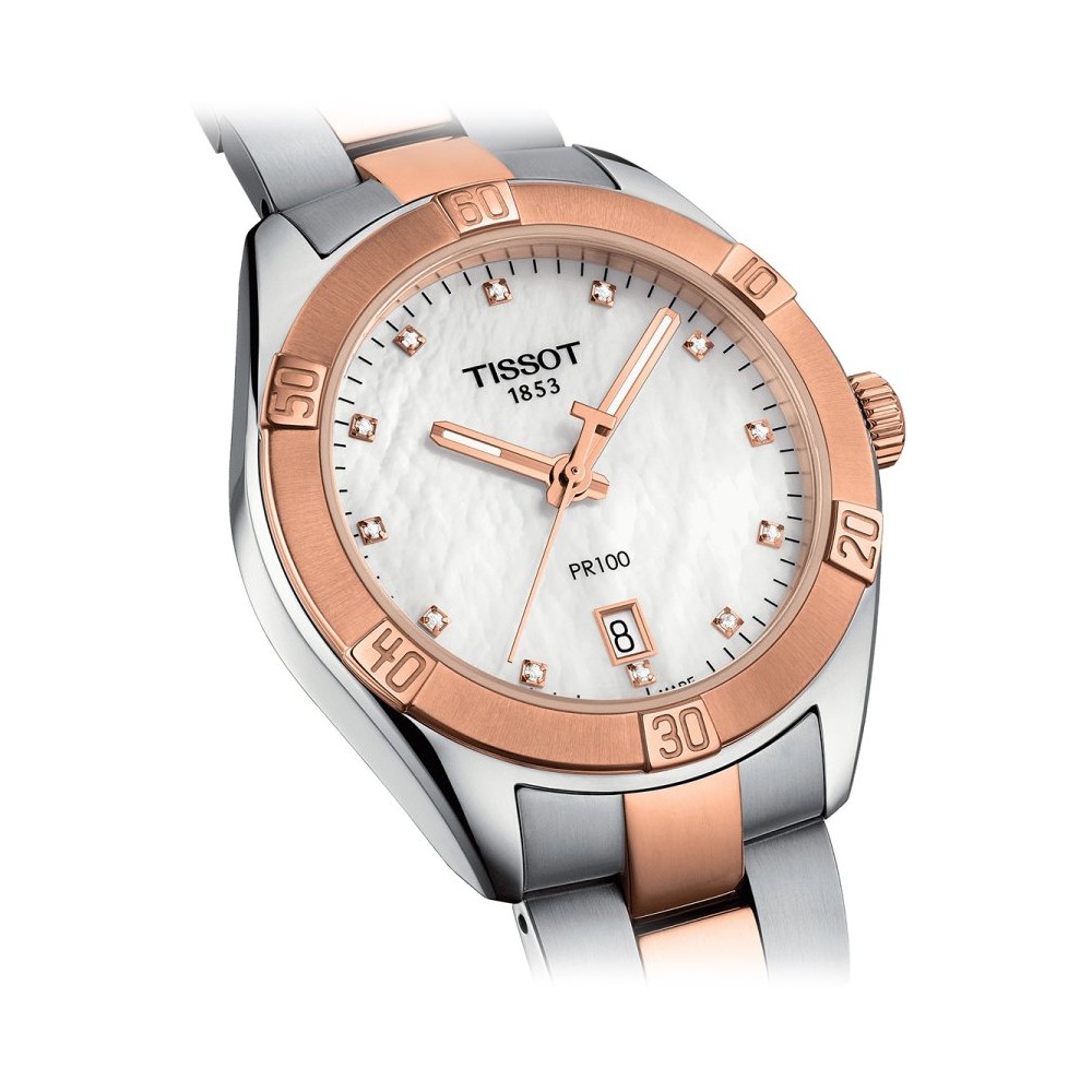 Relógio Tissot Classic PR 100 Sport Chic T101.910.22.116.00