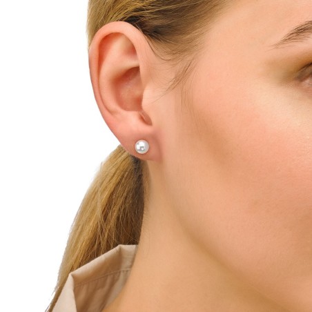 Brincos Majorica Clasico - Prata 925 (0,